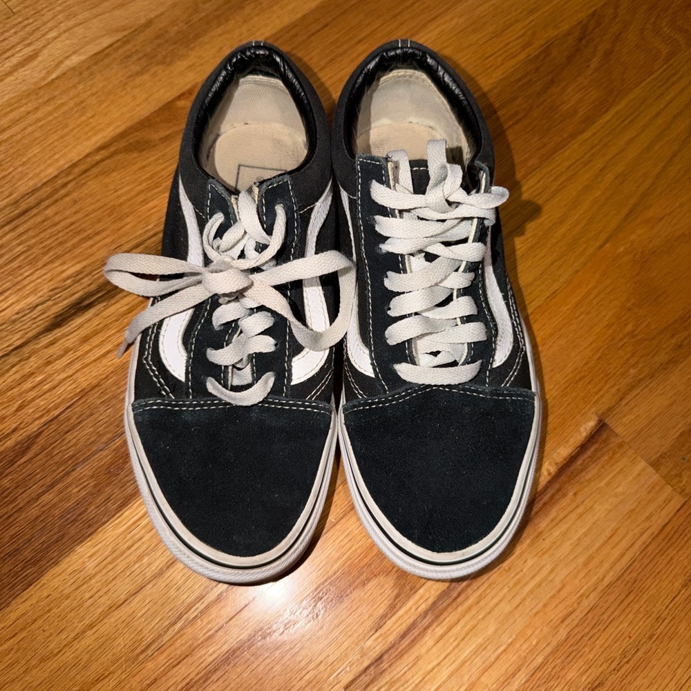 Vans Black and White Women's Sneakers